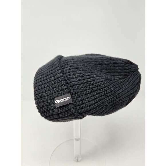 OUTDOOR RESEARCH WINTER HAT BUNDLE GREY STRIPE REVERSIBLE BEANIE & GREY HEADBAND - Picture 7 of 12